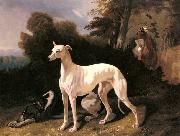 Alfred Dedreux A Greyhound In An Extensive Landscape Sweden oil painting artist